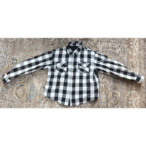 Milwaukee Leather Men's Large Armored Biker Flannel Shirt 3 Kevlar Inserts Plaid